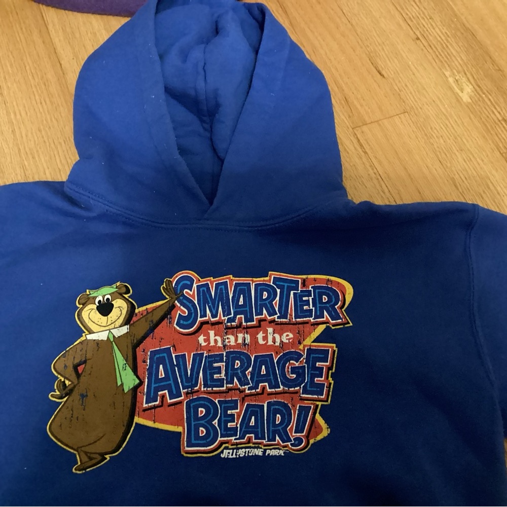 Adorable blue hoodie